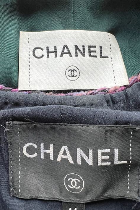 fake chanel clothing labels|are chanel clothes genuine.